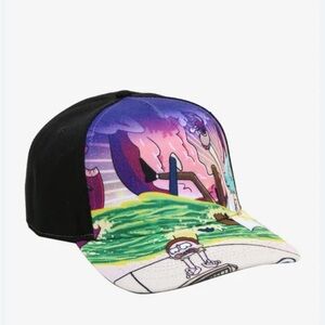 Rick and Morty Bioworld Snap Back Hat
